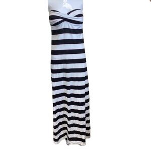 Tommy Bahama Striped Strapless Dress - Small